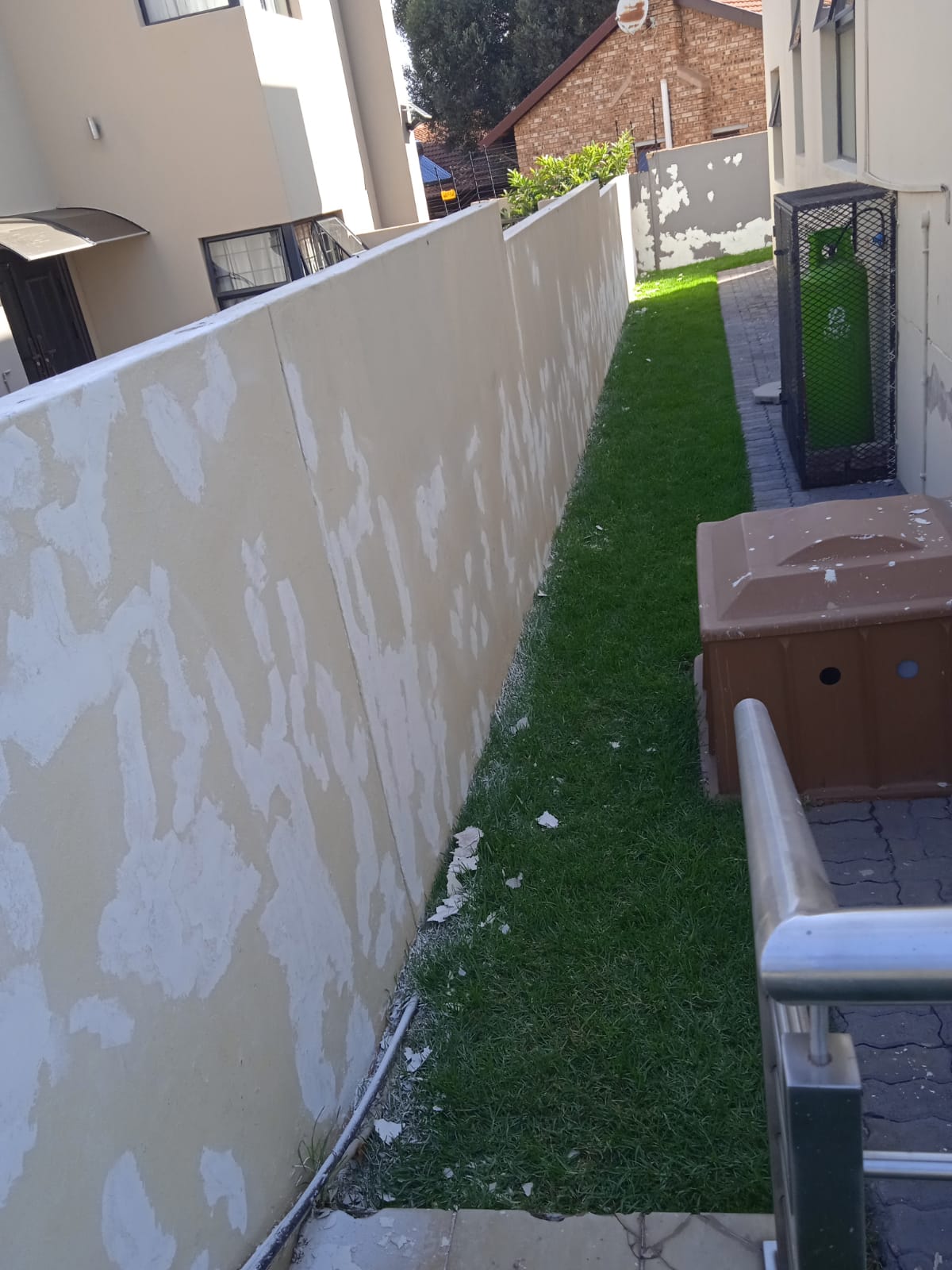 Damp proofing site photo from WhatsApp